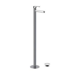 OMEGA miscelatore monocomando da pavimento finitura cromo