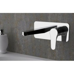 OMEGA miscelatore monocomando da incasso finitura cromo