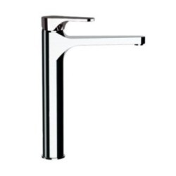 OMEGA monocomando lavabo alto XL finitura cromo