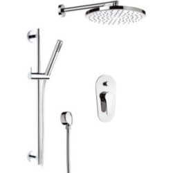 OMEGA set doccia completo finitura cromo