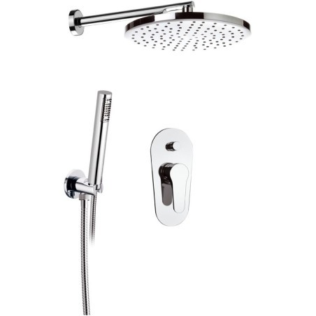 OMEGA set doccia completo finitura cromo