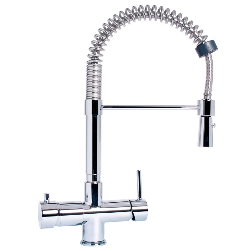 EVO Miscelatore lavello 5 vie cromo