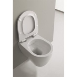 MOON CLEAN FLUSH wc vaso sospeso + coprivaso soft close