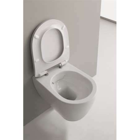 MOON CLEAN FLUSH wc vaso sospeso + coprivaso soft close