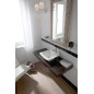 BUTTERFLY 40X40 lavabo da appoggio