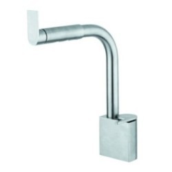 IDEALAQUA Miscelatore da cucina per trattamento acque - acque separate acciaio satinato