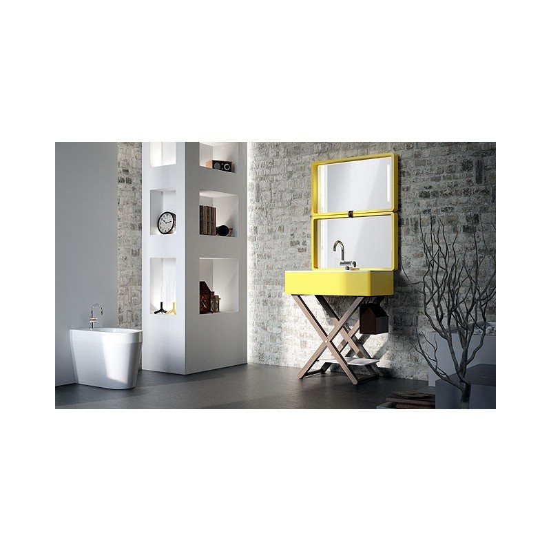 MY BAG composizione completa finitura giallo