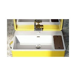 MY BAG composizione completa finitura giallo