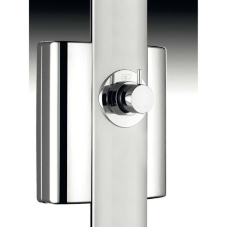 SFERA pannello doccia  senza miscelatore finitura satinato