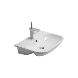 CLEAR Lavabo semincasso 56 monoforo