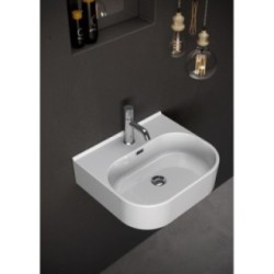 SYNTHESIS Lavabo 50 monoforo sospeso/appoggio/su colonna