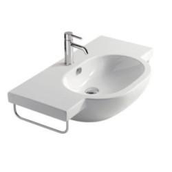 M2 lavabo sospeso cm 85  monoforo