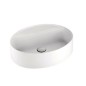 Lavabo ovale 50 da appoggio monoforo OL-LIL42O5101