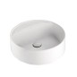 Lavabo tondo 45 da appoggio monoforo OL-LIL4245101