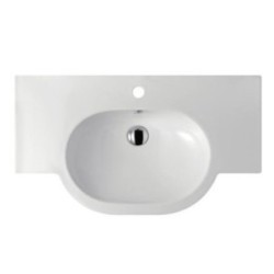 M2 lavabo sospeso cm 85  monoforo