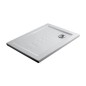 IBIS RECTANGULAR piatto doccia 70X100 extra piatto in ceramica con antiscivolo altezza 5,5cm