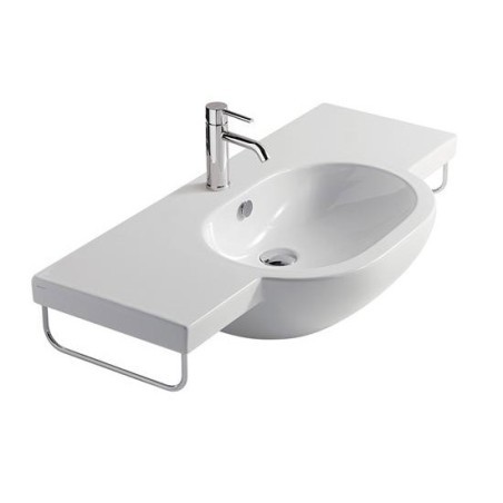 M2 lavabo sospeso cm 100  monoforo
