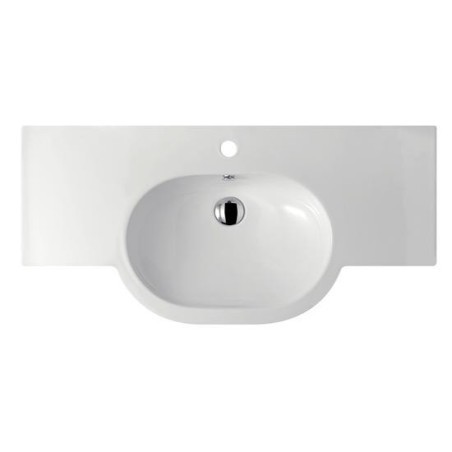 M2 lavabo sospeso cm 100  monoforo
