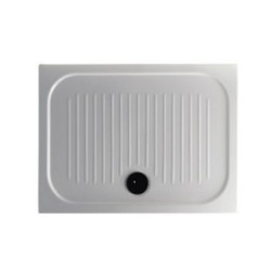 H6-FLAT piatto doccia ceramica cm 75x100 altezza 6cm