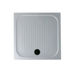 H6-FLAT piatto doccia ceramica cm 90x90 altezza 6cm