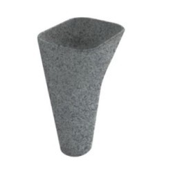 MEG11 lavabo monolite cm 50x40 ardesia