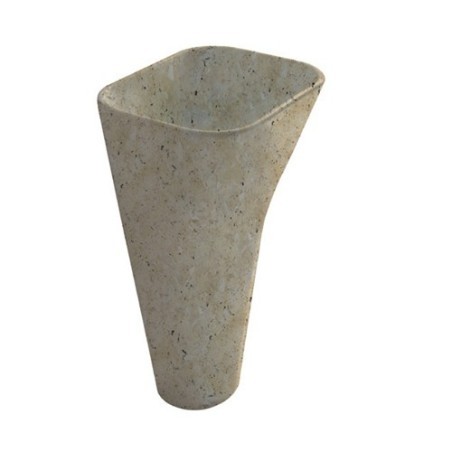 MEG11 lavabo monolite cm 50x40 travertino