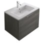 MEG11 mobile bagno sospeso finitura larice siberiano