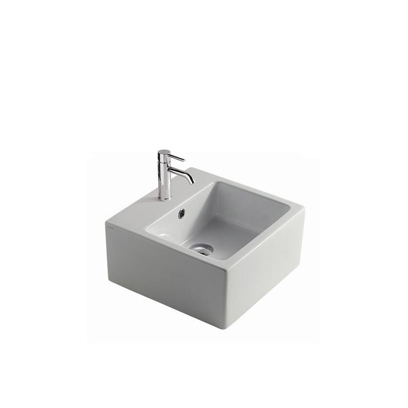 PLUS DESIGN lavabo 40x40 con foro