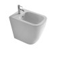 MEG11 bidet a terra monoforo finitura bianco