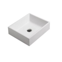 PLUS DESIGN lavabo 45x40 finitura bianco
