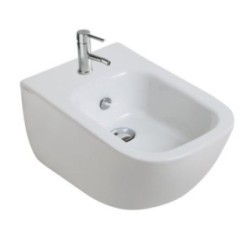 PLUS DESIGN bidet sospeso finitura sabbia