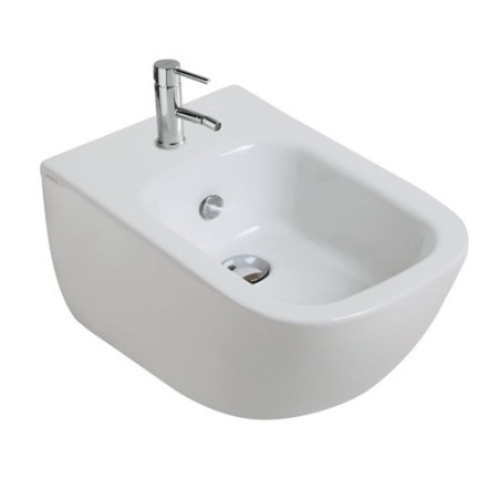 PLUS DESIGN bidet sospeso finitura sabbia