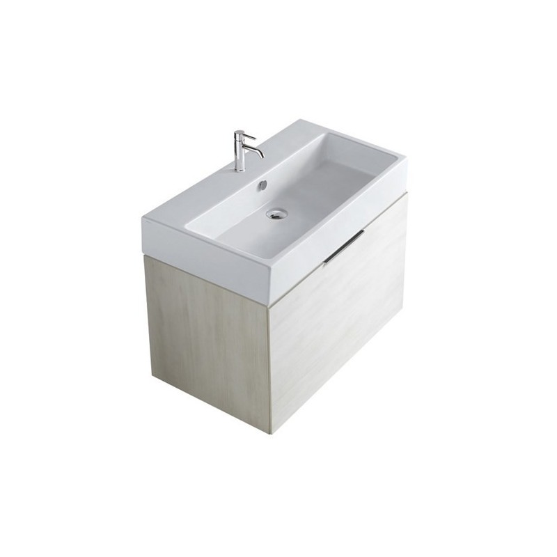 PLUS DESIGN mobile bagno sospeso 6131 finitura promenade 1