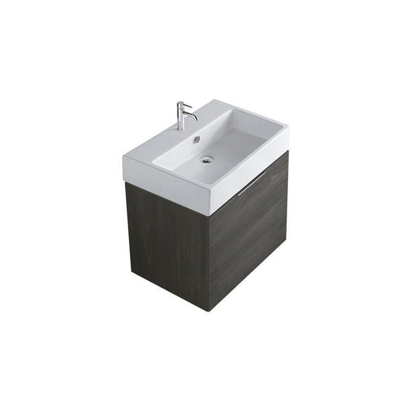 PLUS DESIGN mobile bagno sospeso 6132 finitura olmo naturale