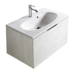 ERGO mobile bagno sospeso 7162 finitura olmo lava