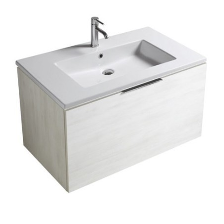 EDEN mobile bagno sospeso 7243 finitura olmo roccia