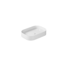 SMARTB Lavabo da appoggio 38x55 finitura bianco