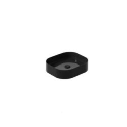 SMARTB Lavabo da appoggio 38x45 finitura nero