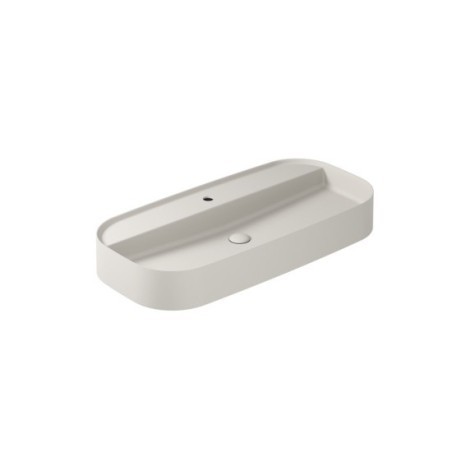 SMARTB Lavabo da appoggio 45x95 finitura sabbia