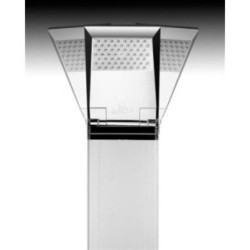 PRISMA pannello doccia monocomando 140 finitura satinato