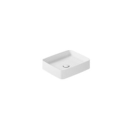 SMARTB Lavabo da appoggio 38x45 finitura bianco