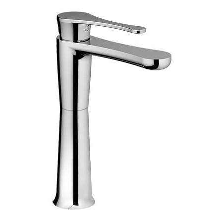 JODY Miscelatore per lavabo con prolunga mm 200 senza scarico finitura nickel spazzolato