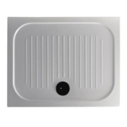 H6-FLAT piatto doccia ceramica 100X80 altezza 6cm