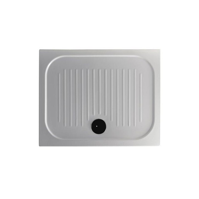 H6-FLAT piatto doccia ceramica 100X80 altezza 6cm