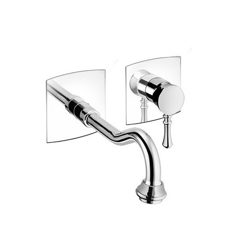 BETTY Miscelatore per lavabo ad incasso finitura vecchio bronzo