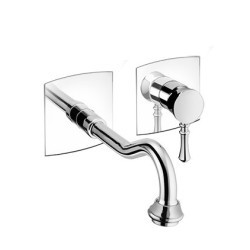 BETTY Miscelatore per lavabo ad incasso finitura vecchio rame