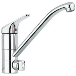 50 rubinetto cucina monocomando  con attacco lavastoviglie