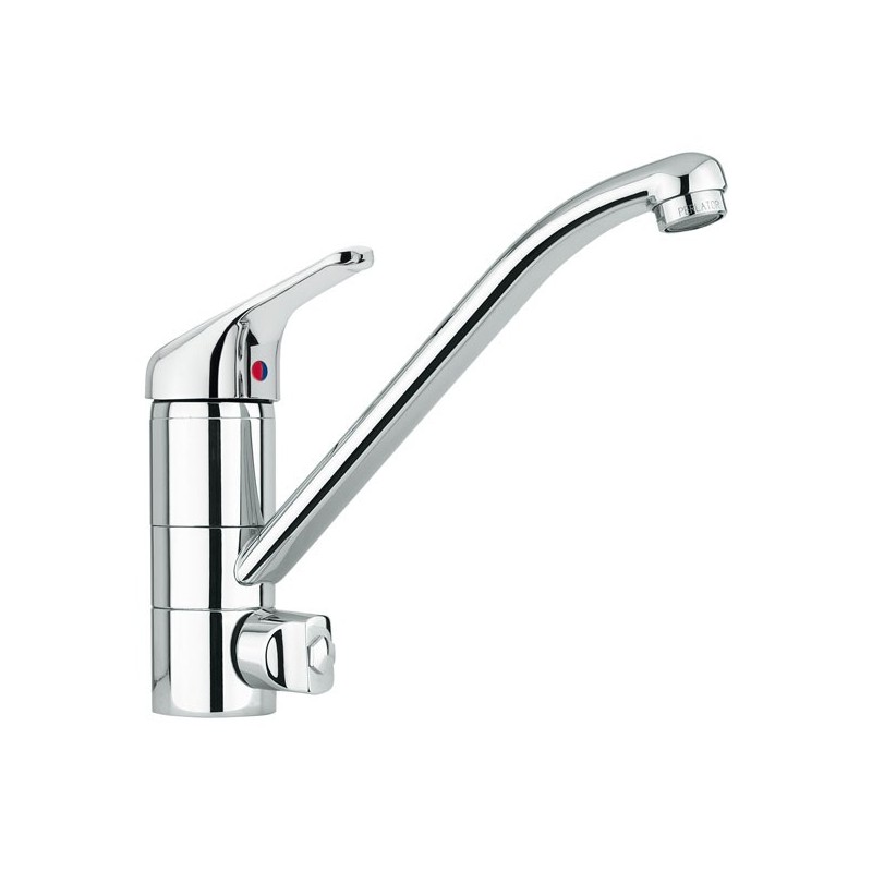 50 rubinetto cucina monocomando  con attacco lavastoviglie