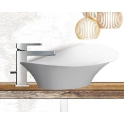 SOPHIE miscelatore monocomando lavabo con scarico automatico finitura cromo