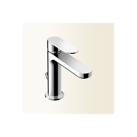 MIA Miscelatore per lavabo con scarico finitura nickel spazzolato